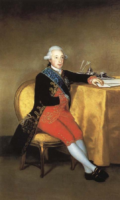 Count of Altamira, Francisco Goya